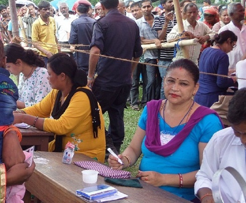 महिलाले मात्रै गराउँदै छन् निर्वाचन